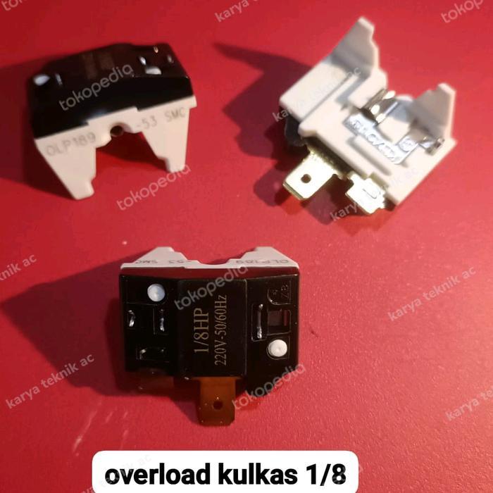 HRG DISKON OVERLOAD KULKAS 1 PINTU/ 2 PINTU UK 1/8 ISI 5 PCS