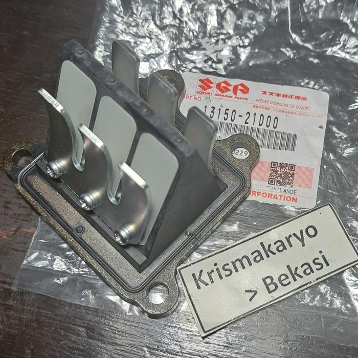 Membran Assy Satria 2 tak Hiu 2t Lumba Ori 2tak Reed Valve Suzuki