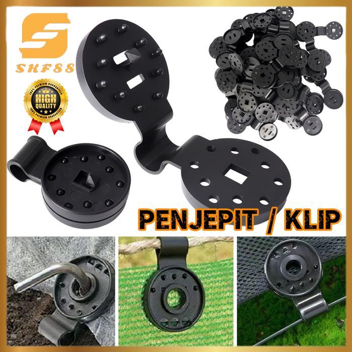Penjepit paranet waring / Klip Paranet / Penjepit jaring / Clip Net Bulat Waring / Jepitan Jaring