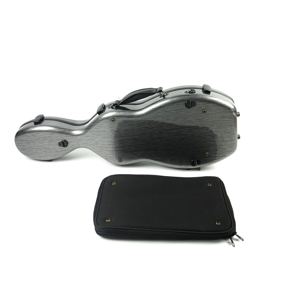 Highly cost effective violin hard case with bag cello shape violin case 4/4 3/4 violin case carbon