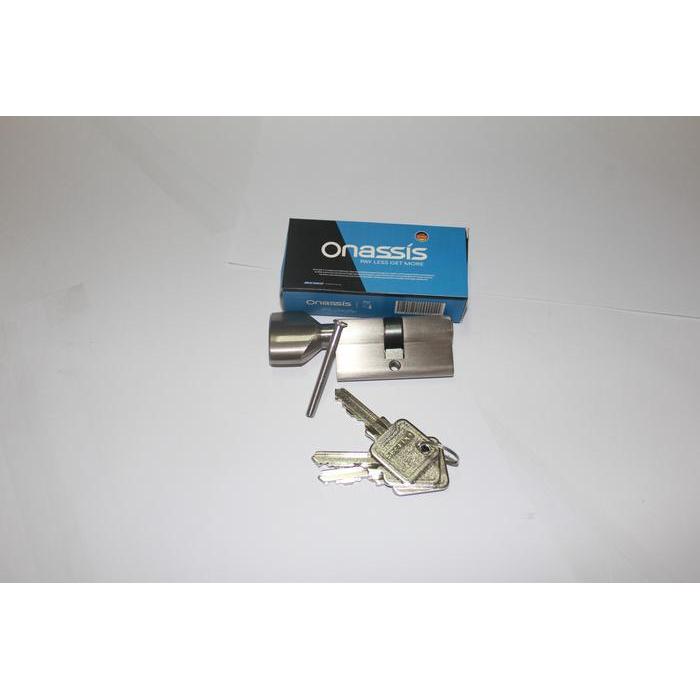 Silinder Onassis Cy/Ons 60Mm Do Kunci Pintu Cylinder Double Open