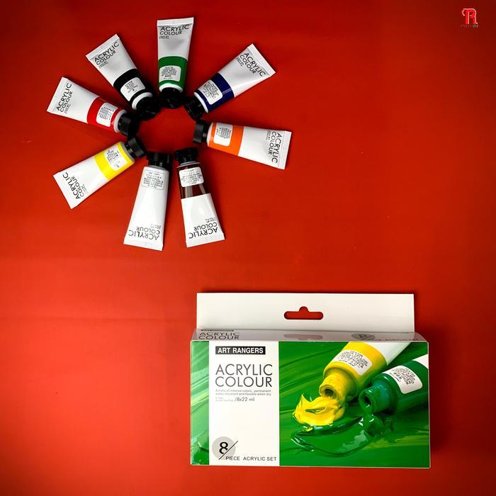 Sale Art Rangers Acrylic Set / Cat Akrilik Set / 1 Set Cat Akriik / Cat Akrilik