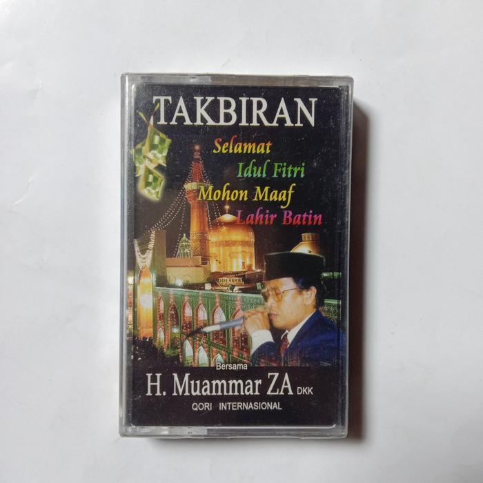 DISKON kaset pita muammar za - takbiran / kaset pita takbiran h. muammar z.a. READY STOCK
