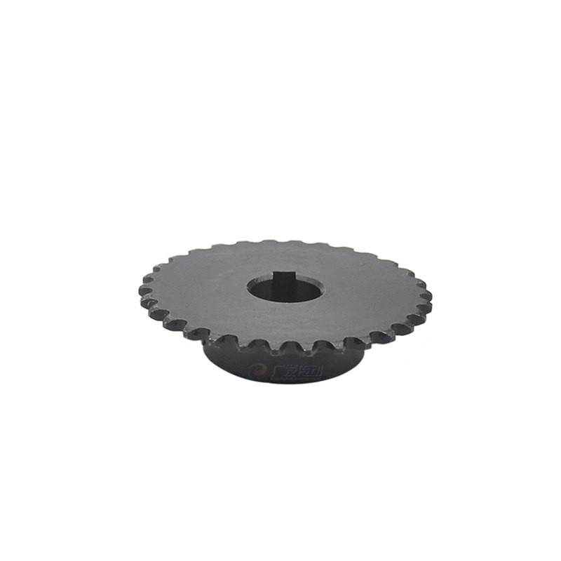 1Pcs 04C Chain Gear 45# Steel 20/24/25/30/36/40 Tooth 10-20mm Keyway Bore Industrial Sprocket Wheel