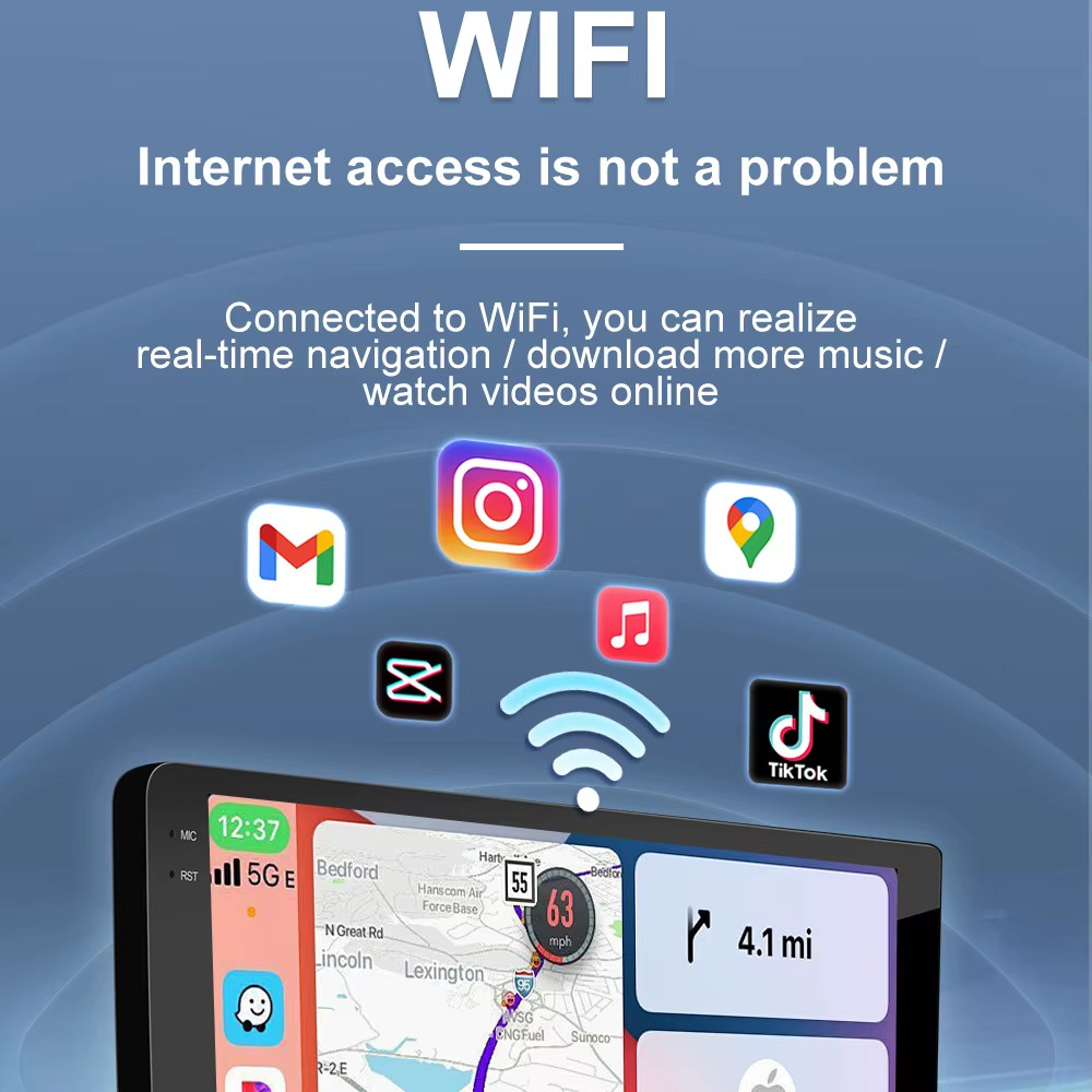 Android 14 Car Radio For Mitsubishi Eclipse Spyder 2005 -2012 Multimedia Player QLED Carplay Stereo