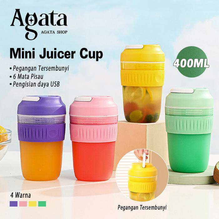 Philips - Blender Juicer Portable Nc-18 Mini Juicer Cup Crusher Pembuat 400Ml Pegangan Tersembunyi