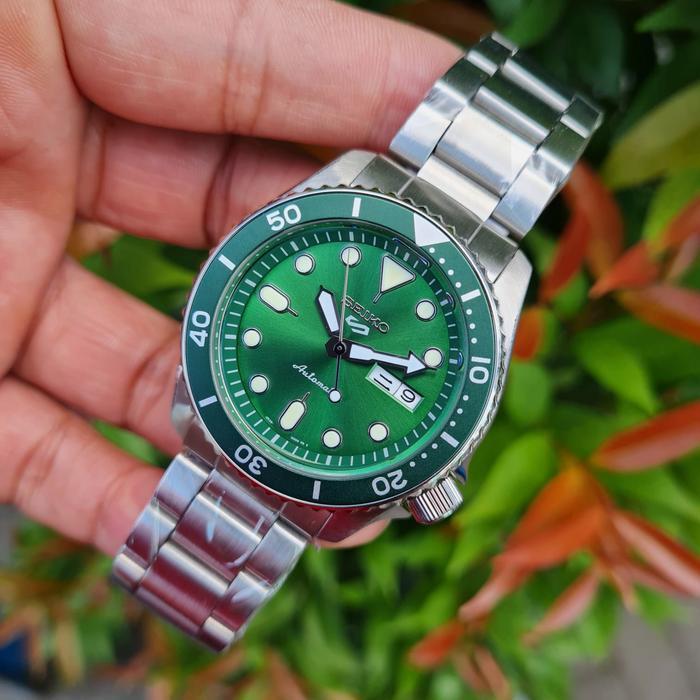 Jam Tangan Pria Seiko Superman 4R36A Automatic Stainles Fullset