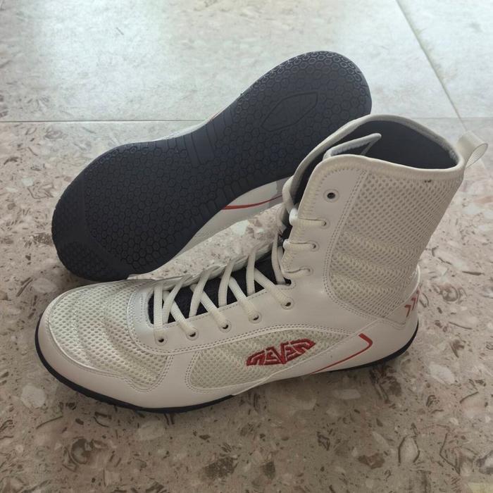 Inlike Sepatu Tinju Pria Boxing Shoes Sport Olahraga Casual Sepatu Gulat Gym Fitness Keren Anti Slip