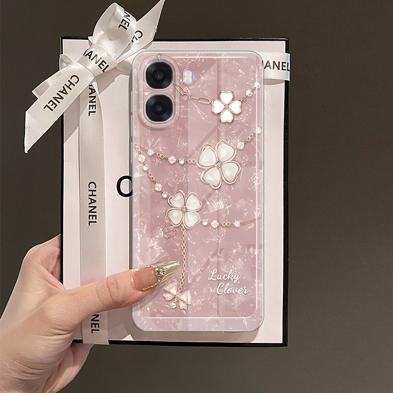 Bunga Pelangi Case Untuk Oppo A6X A6T Pro 5G A6 A6S Tk Lucu Case