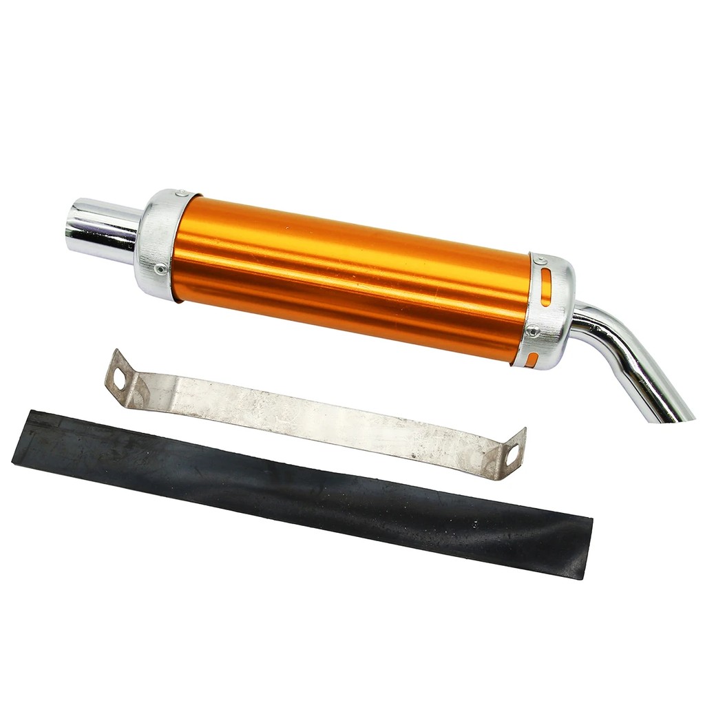 28mm For 125cc 150cc 160cc Atv Motorcycle Exhaust Muffler Escape Moto Pipe Dirt Pit Bike For Honda