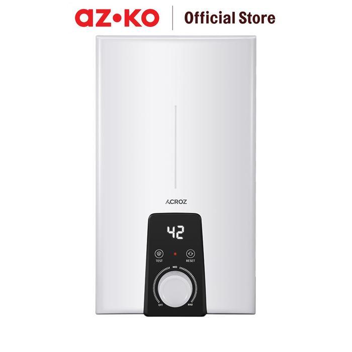 AZKO Acroz Helio Water Heater Listrik Instant Pemanas Air Water Warmer Aksesori Kamar Mandi Alat Pem