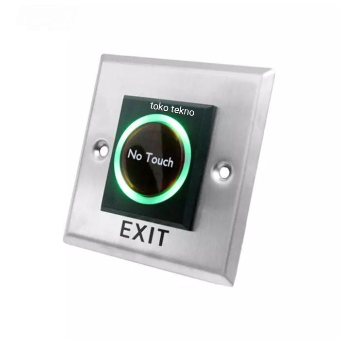 [] Exit Button Stainless No.Touch Exit Sensor