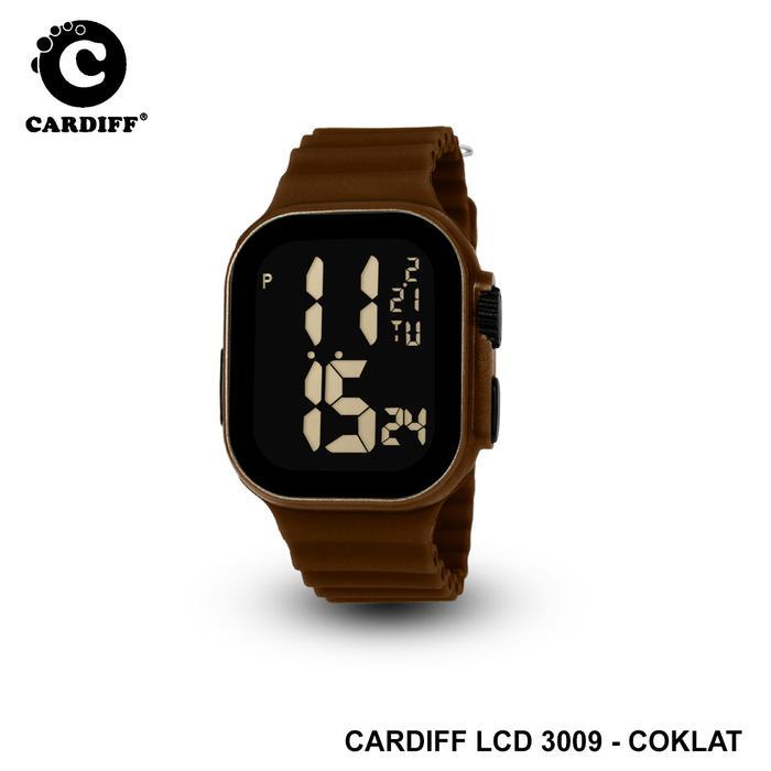 Cardiff Jam Tangan Digital LCD 3009 All Series Water Resist 3 ATM