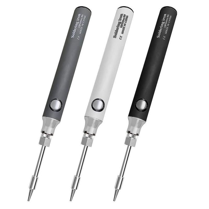 Besi solder mikro 5V baterai USB besi solder nirkabel pena solder mesin las listrik portabel
