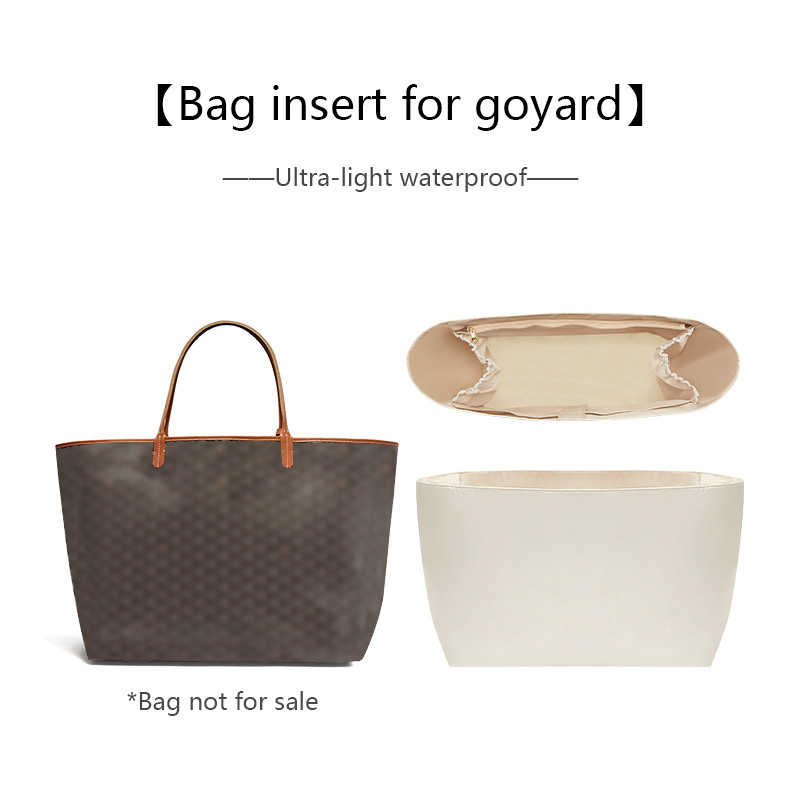 Lightweight Bag Insert For Goyard Tote Bag Waterproof Bag Organizer Insert Dupont Paper Bag Support