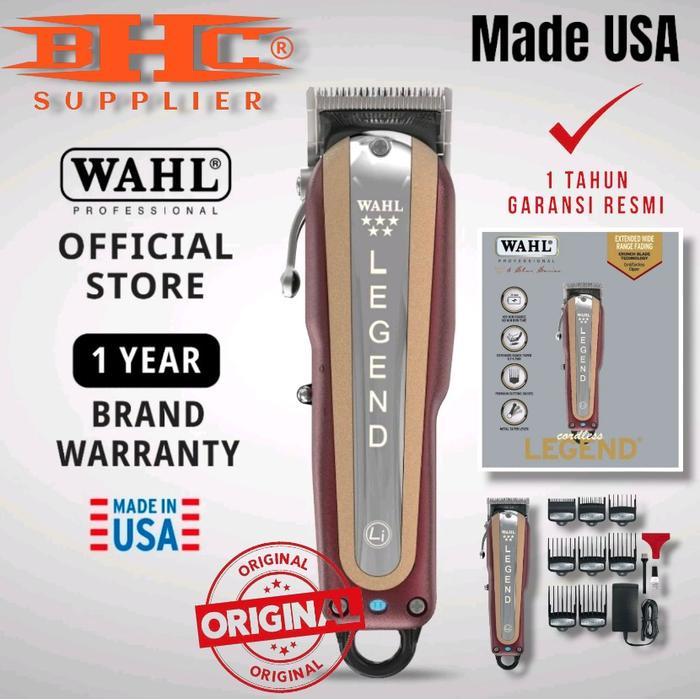 WAHL LEGEND CORDLESS ORIGINAL BLADE FADE 6500rpm 2600mah Cukur