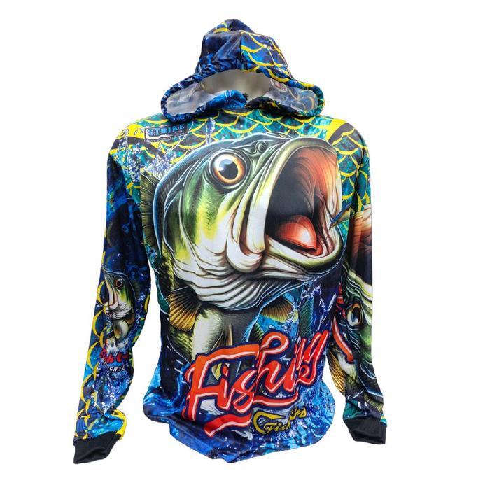 JERSEY MANCING MANIA kaos mancing baju mancing ikan FULal PRINTING Lenggang panjang kupluk / TOPI