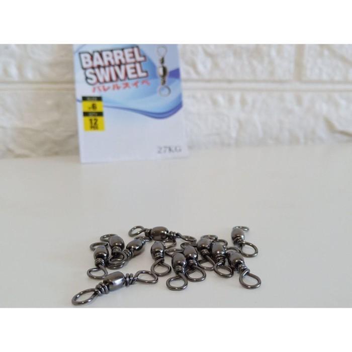 GROSIR KILI KILI BARREL SWIVEL UKURAN KECIL SAMPAI BESAR PERBUNGKUS