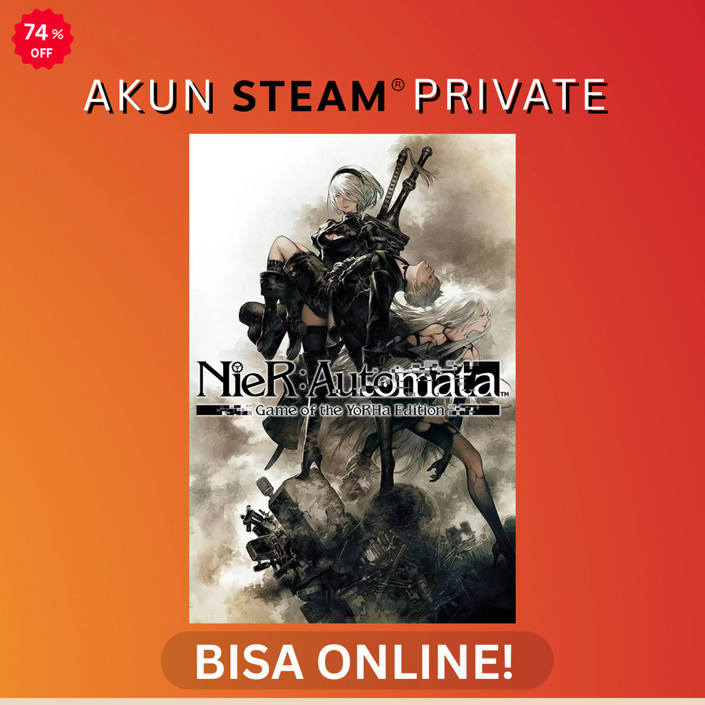 Nier Automata - Steam PC Original - Akun Private Online