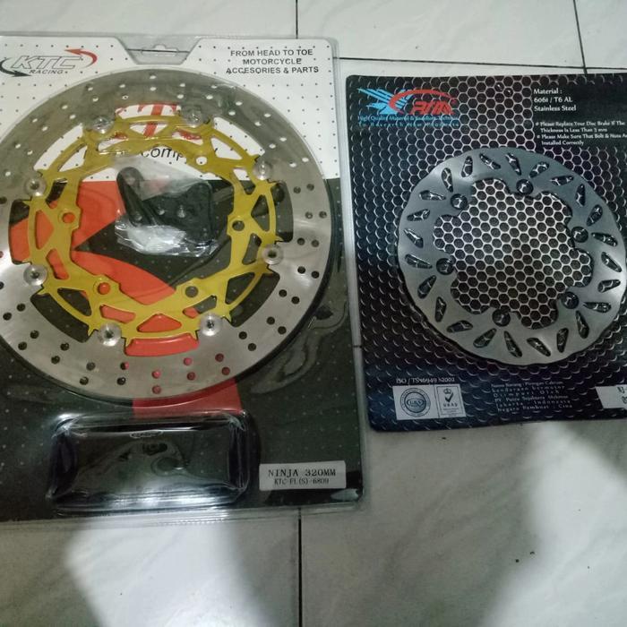 Paketan Disc Ktc Depan Ninja 150 Rr/Belakang Psm Ninja 150 Rr