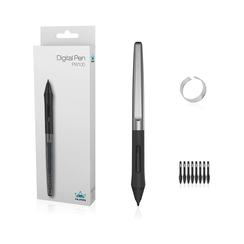 HUION PW100 Battery-Free Stylus Digital Pen for Huion HS64 HS610 H640P H1060P H610PROV2 H320M H420X