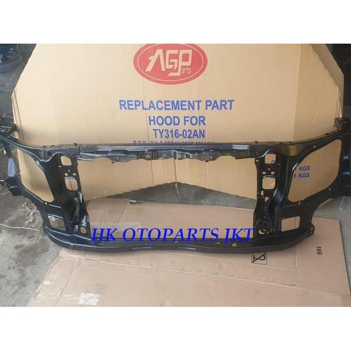 Panel Lampu Radiator Bull Head Depan Fortuner/Hilux Vigo 2005 2006 2007 2008 2009 2010 2011 2012