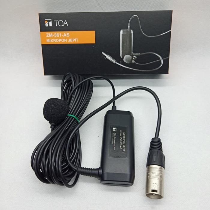Mikropon Jepit Kabel Toa Zm 360