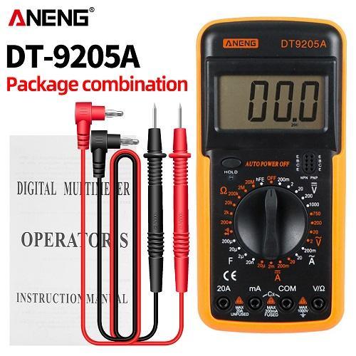 Multitester Digital Dt-9205A Dt9205A 9205A Dt9205A Dt9205 Auto Off