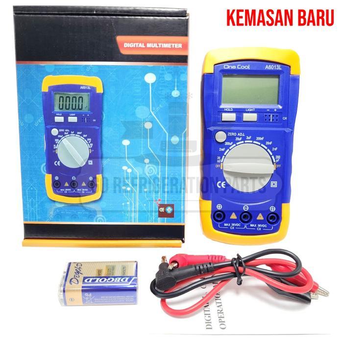 Alat Ukur Kapasitor Ac/Tester Kapasitor/Multimeter Digital Capasitor