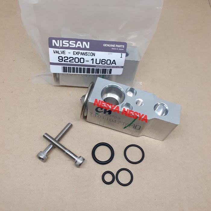 Expansi Ekspansi Exspansi Xpansi Valve Ac Mobil Nissan Grand Livina L10 L11 - Lengkap 4 Pcs Seal Sil