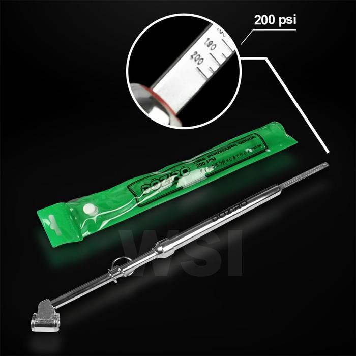 Ukuran Tekanan Angin Ban Mobil Motor 200 Psi Alat Ukur Angin 200Psi
