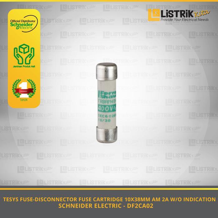 FUSE SCHNEIDER FUSE-DISCONNECTOR FUSE CARTRIDGE 10X39MM AM 2A