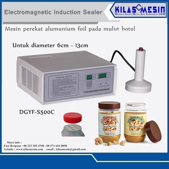 Mesin Induction Sealer / Induksi Elektromagnetik Segel Alumunium Foil