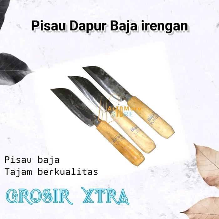 GROSIR PISAU DAPUR BAJA IRENGAN (Tajam berkualitas)
