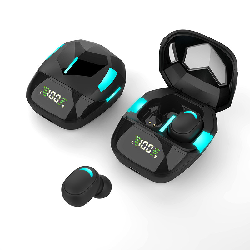 G7S TWS BT5.1 Earphone Air Wireless Low Latency Gaming Headse 3D Stereo Sound Waterproof Earbuds