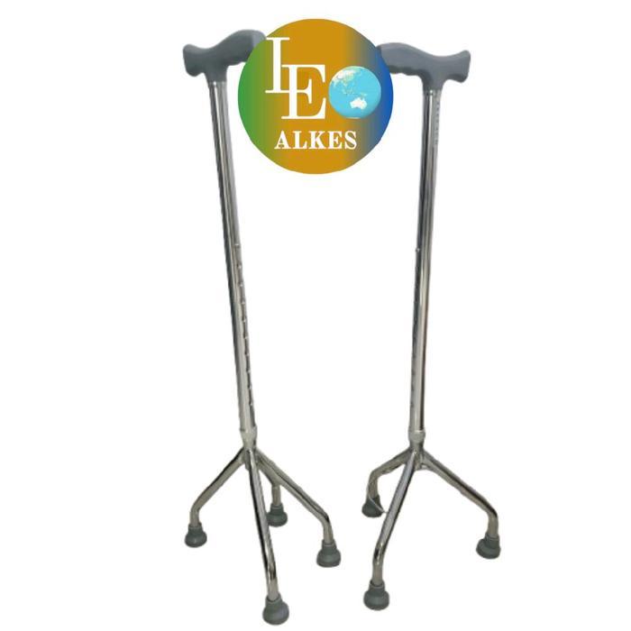 Ready SELLACO Tongkat Kaki 4 / Tongkat Kaki 3 Tongkat Alat Bantu Jalan Orang Tua