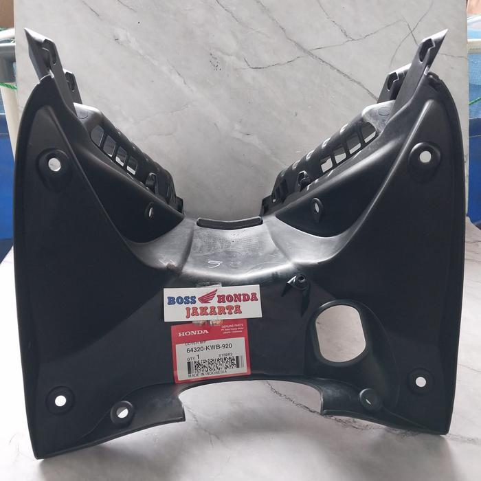 Termurah Sparepart Blade 110 : 64320-Kwb-920 Cover Body Tengah Hitam Honda Blade 110 Ori Ahm
