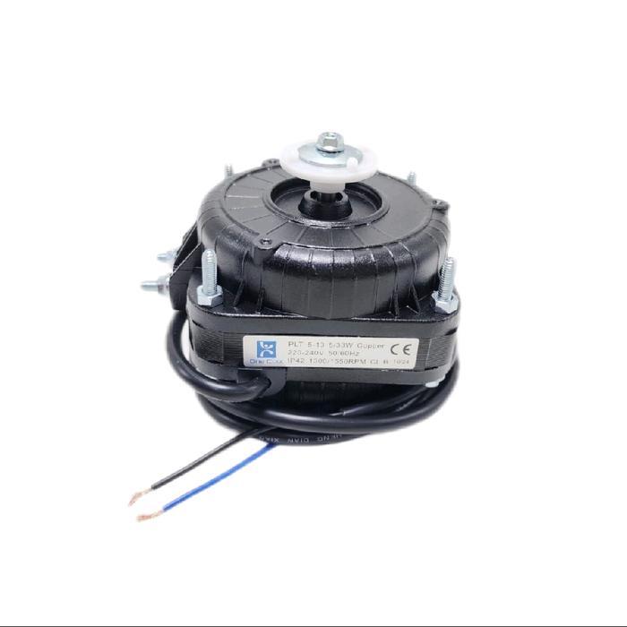 FAN MOTOR / FAN KONDENSOR TEMBAGA 5W POLYTRON (HITAM) - BERKUALITAS