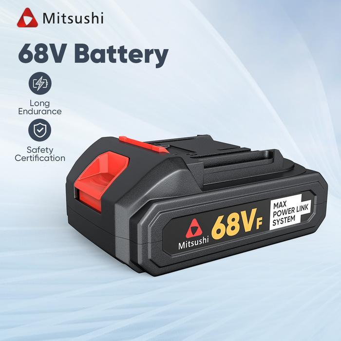 Mitsushi Baterai Penyemprot Baterai Pencuci Tekanan 68V Baterai Pistol Air Nirkabel