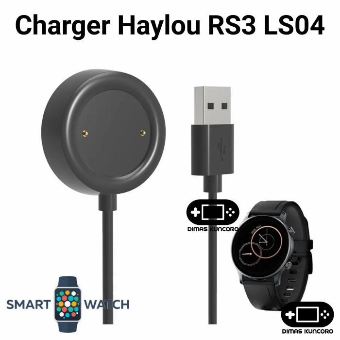 Charger Haylou Rs3 Ls04 Charging Kabel Cable Dock Usb Haylou Rs3 Ls04