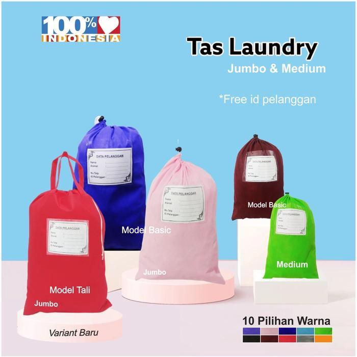 TAS LAUNDRY-LAUNDRY BAG-TAS LAUNDRY JUMBO-TAS SPUNBUND BISA CUSTOM SABLON