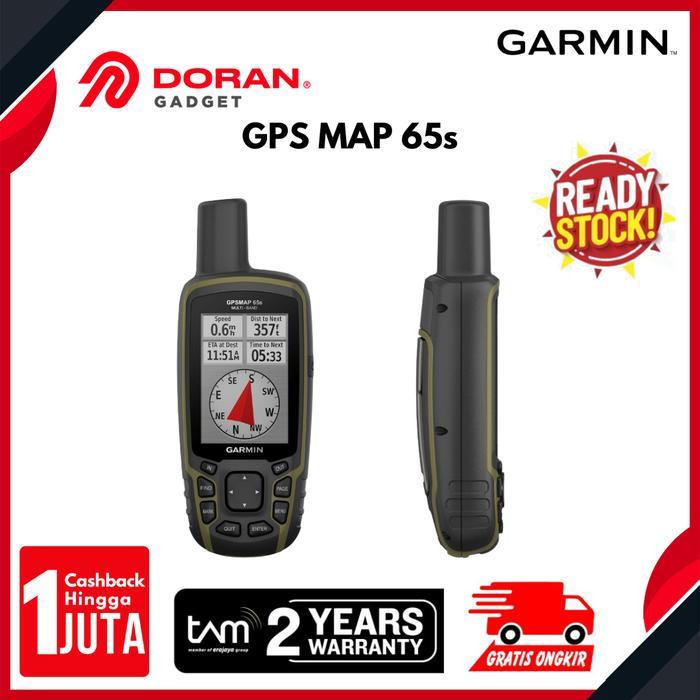 Garmin GPS MAP GpsMap 65S - Garansi TAM 2 Tahun