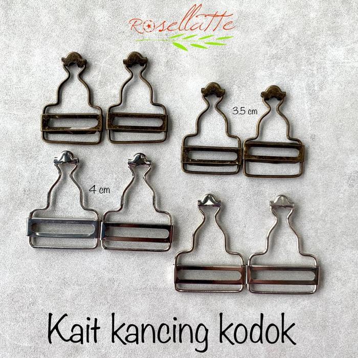 Kancing kodok kait celana jojon