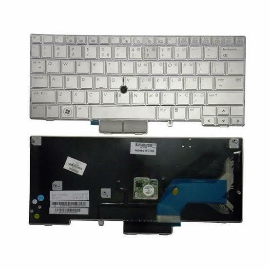 Keyboard hp elitebook 2760p 2760 2740p 2740 Silver Pointer