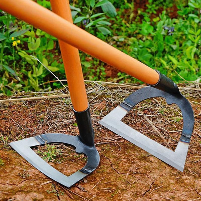 Hollow Hoe Weeding Rake Labor-saving Weeding & Loosening Soil Artifact Harrow Handheld Steel Weeding