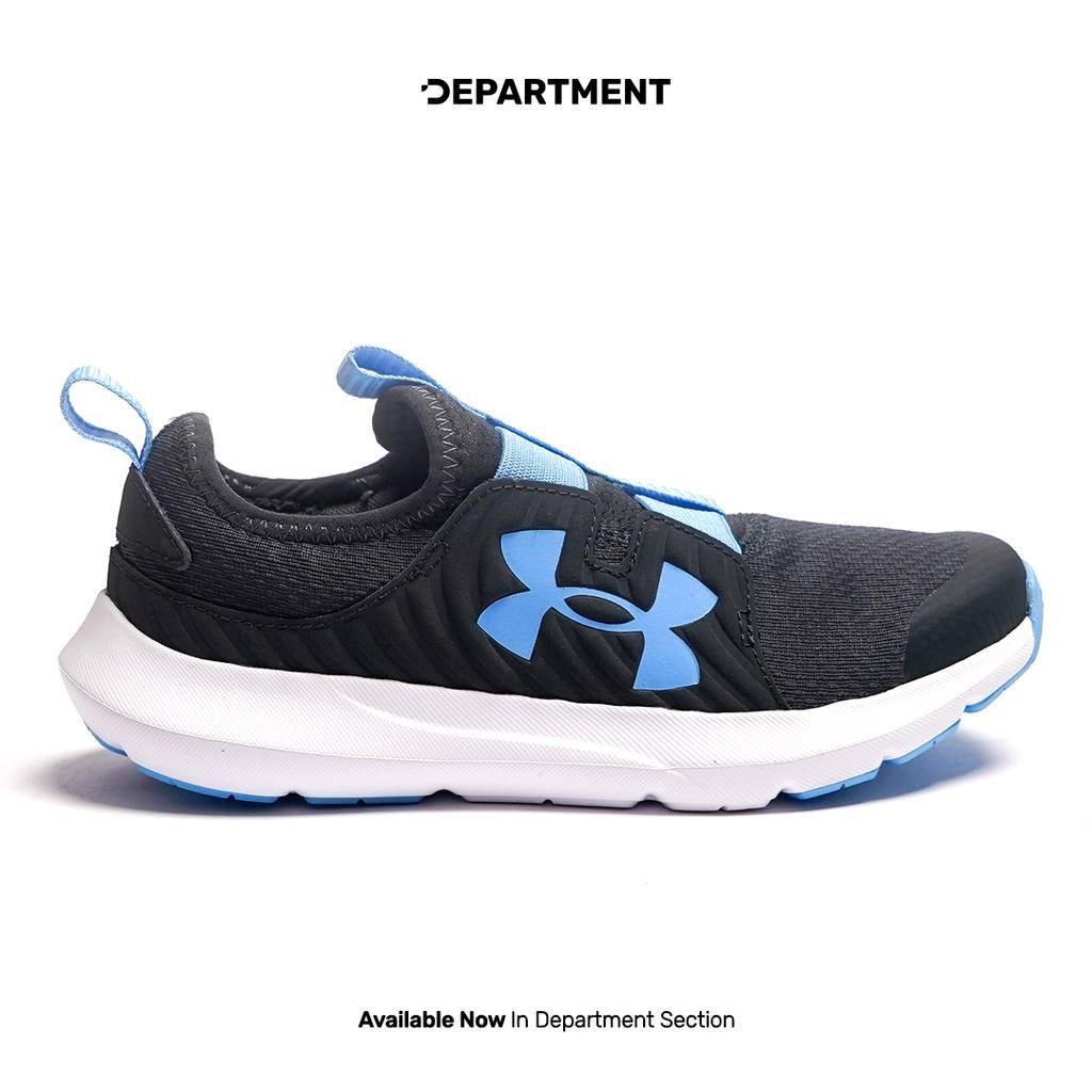 UNDER ARMOUR Sepatu Lari Unisex OUTHUSTLE 2 SLIP (GS) 3027694101 ORI