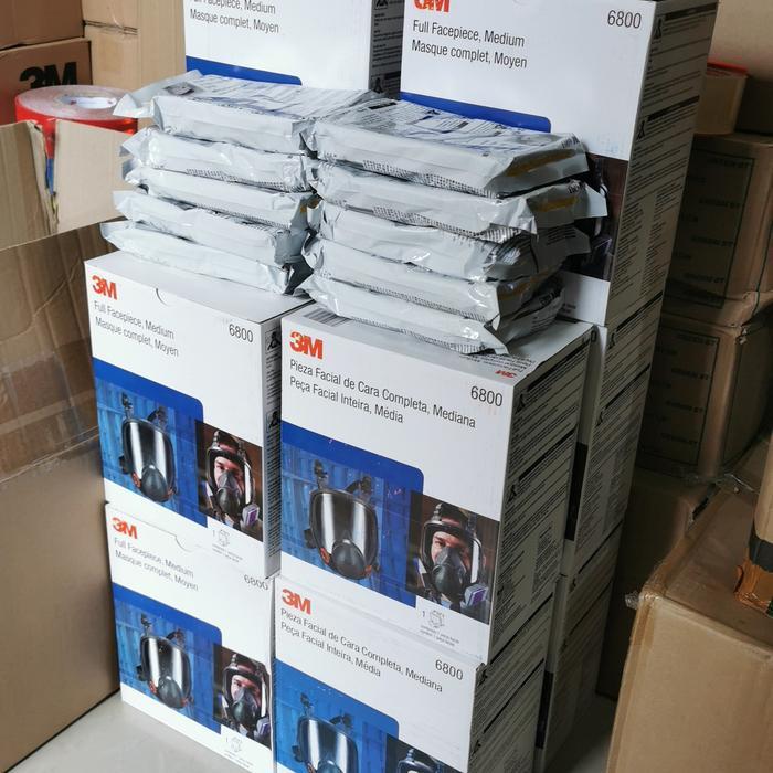 3M 6800 + 3M 6003 Fulset Respirator