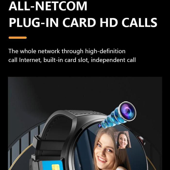 Robibois RecommendedLDS Smartwatch B14 4G & 5G Two Camera Video Call Sim card GPS Face ID RAM 4 /