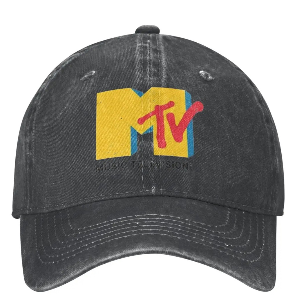 Mtv Casual Baseball Cap Summer Music Television Trucker Hat Adjustable Outdoor Sports Snapback Cap