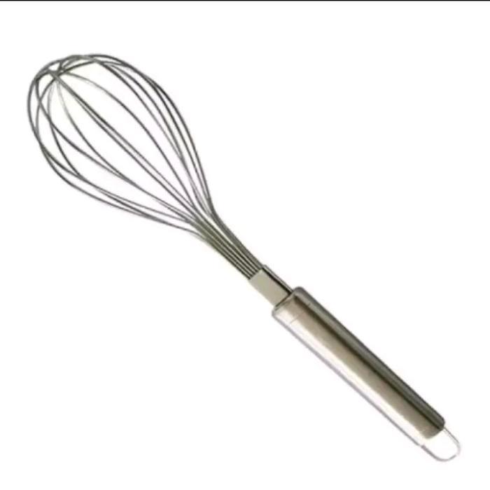 Kocokan Telur Stainless - Kocokan Adonan Kue - Mixer Tangan - Kocokan Manual